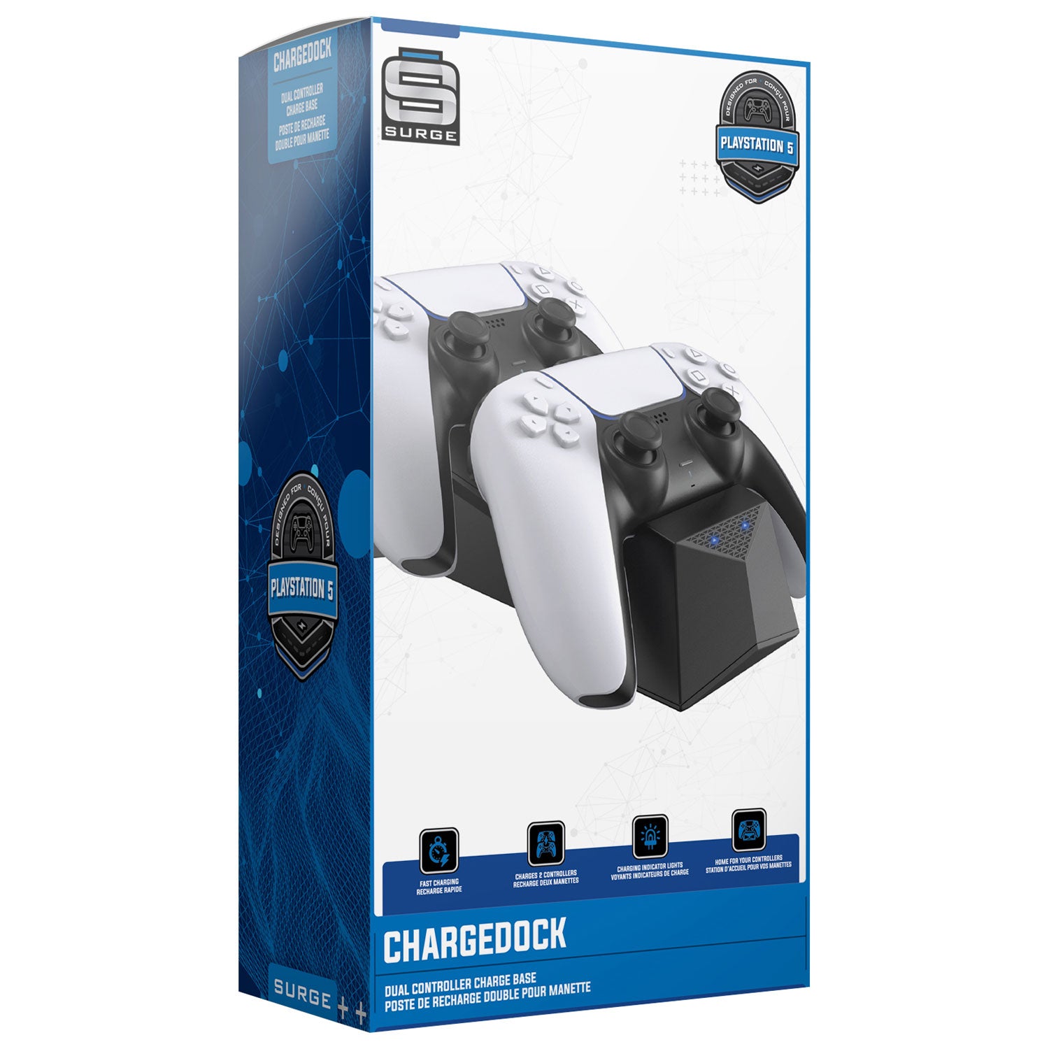 Surge 1020GC Dual Controller Charging Dock for PS5 - Intensery