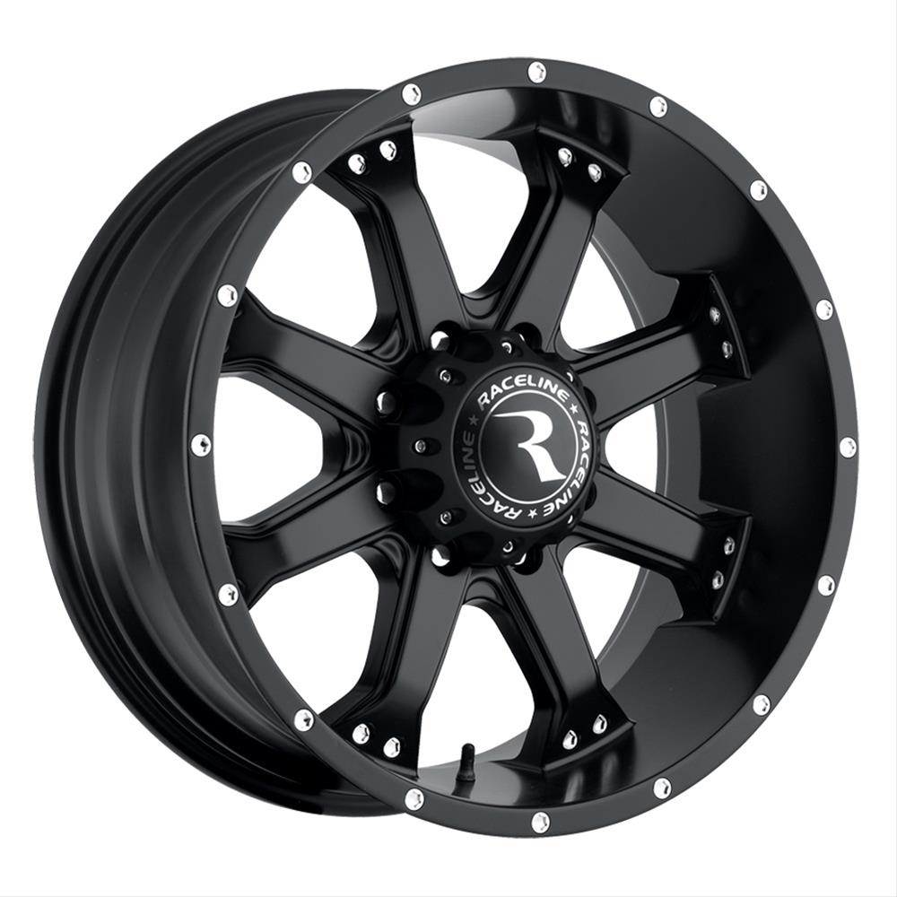Raceline Wheels 991B-79055-00 Raceline Wheels Assault Black Wheels - Intensery