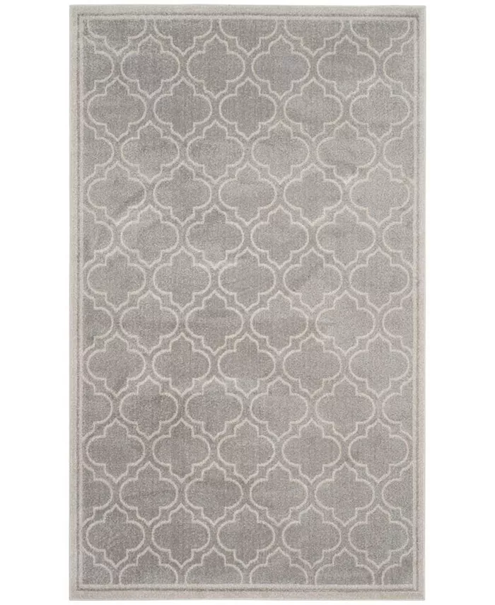 Safavieh Amherst 412 Light Gray and Ivory Area Rug Collection - Intensery