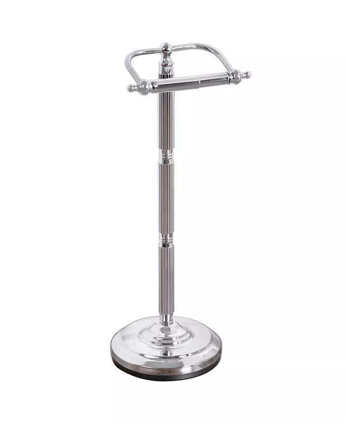 Kingston Brass Georgian Pedestal Toilet Paper Holder in Polished Chrome - Intensery