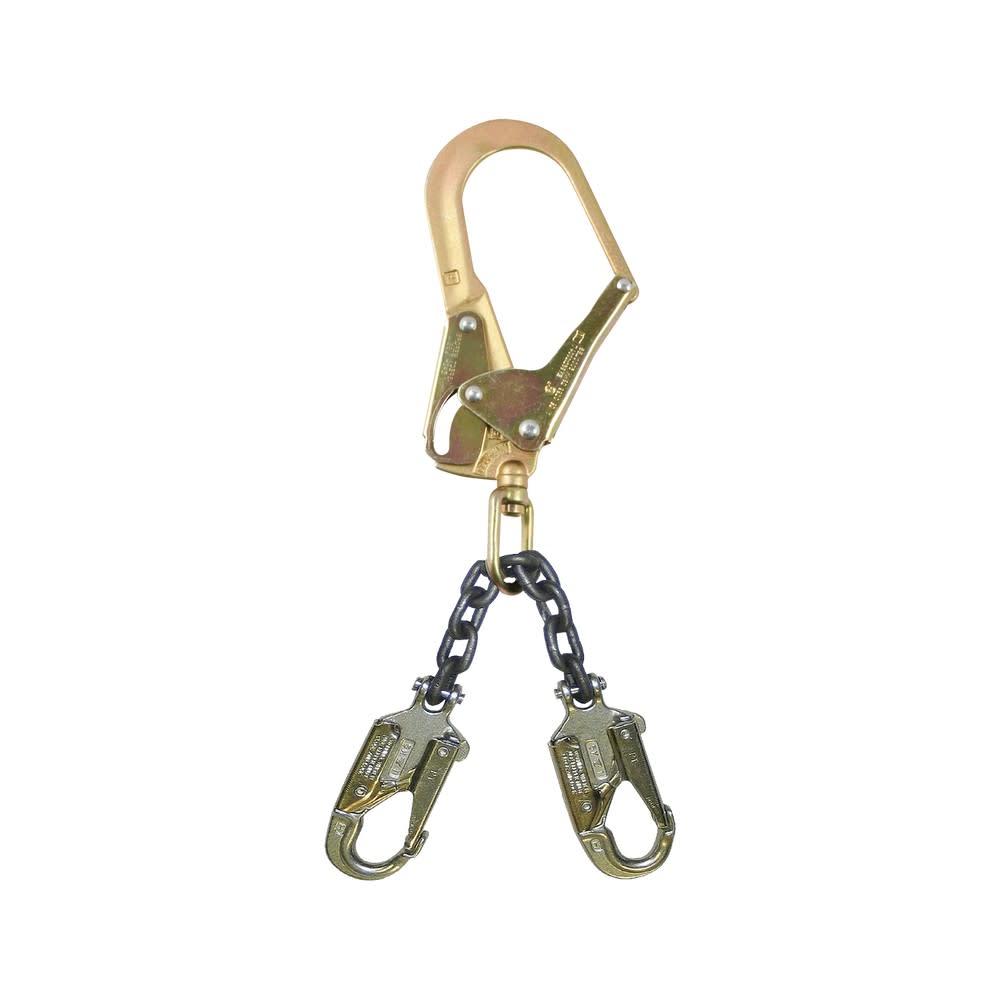 FallTech 17 Premium Positioning Assembly with Chain and Hook - Intensery