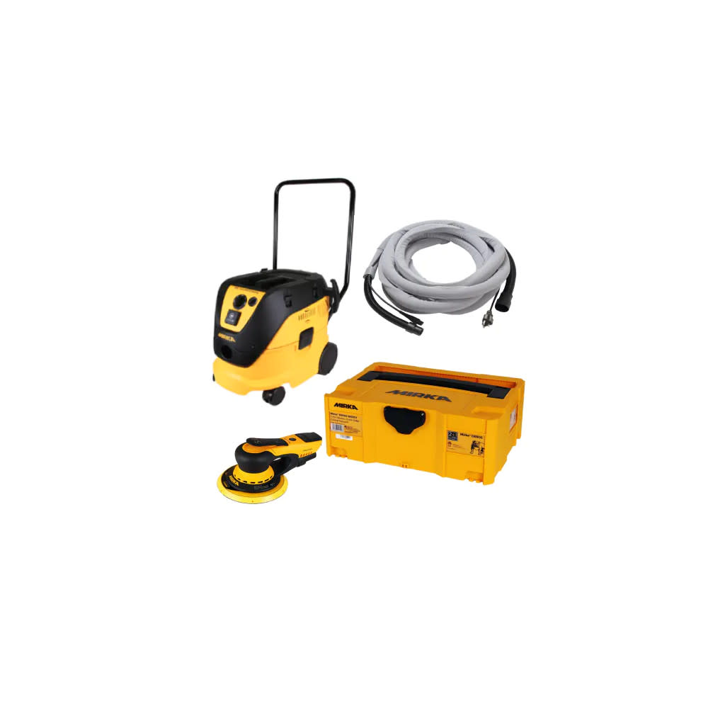 Mirka 6 5mm Orbit Sander Electric Dust Free Handle System - Intensery