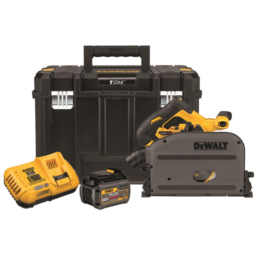 60V MAX* 6-1/2 Cordless TrackSaw Kit - Intensery