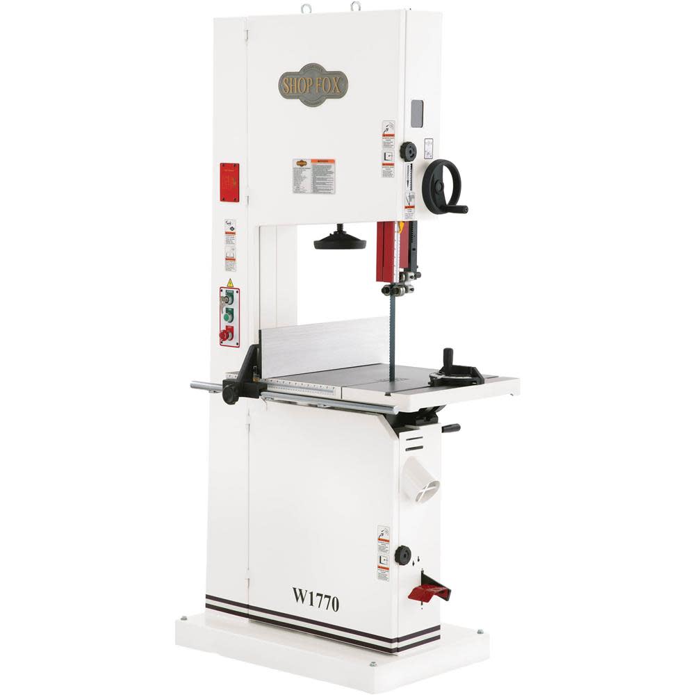 Shop Fox Bandsaw 230V 5HP 1 Phase - Intensery