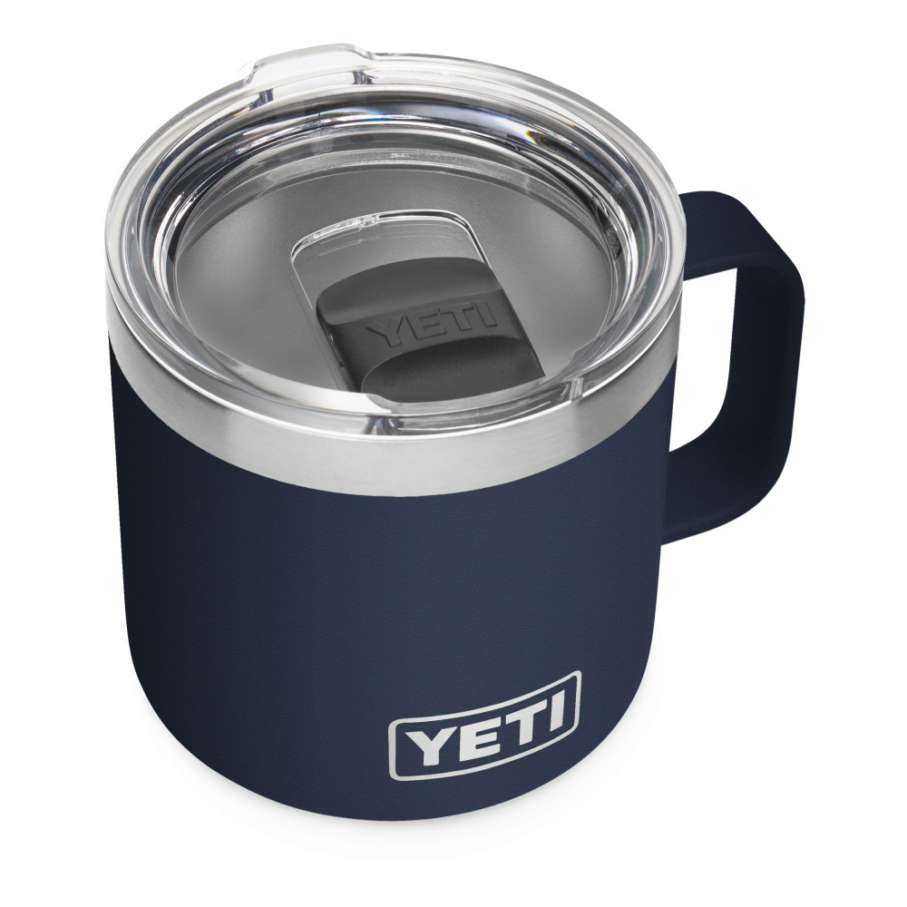 Yeti Rambler Mug with MagSlider Lid 14oz， Navy - Intensery