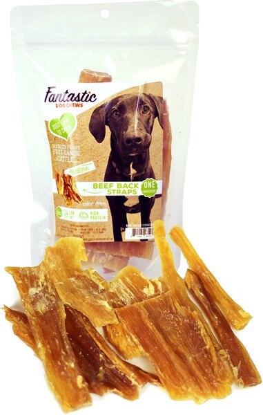 Fantastic Dog Chews Beef Backstrap Dog Chews - Intensery