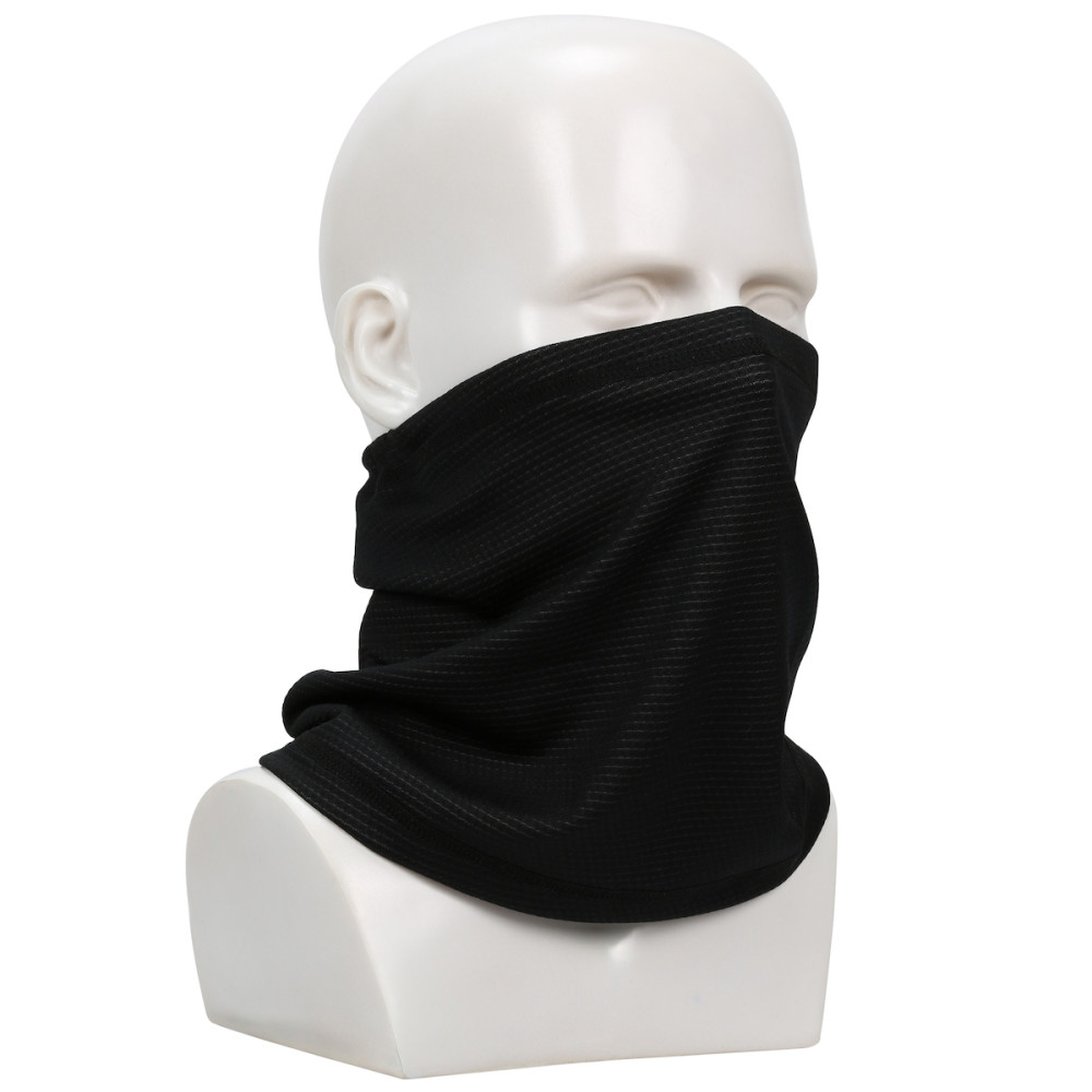 Protective Industrial Products Clima Band Neck Gaiter Adjustable 2 Layer Cooling Black - Intensery