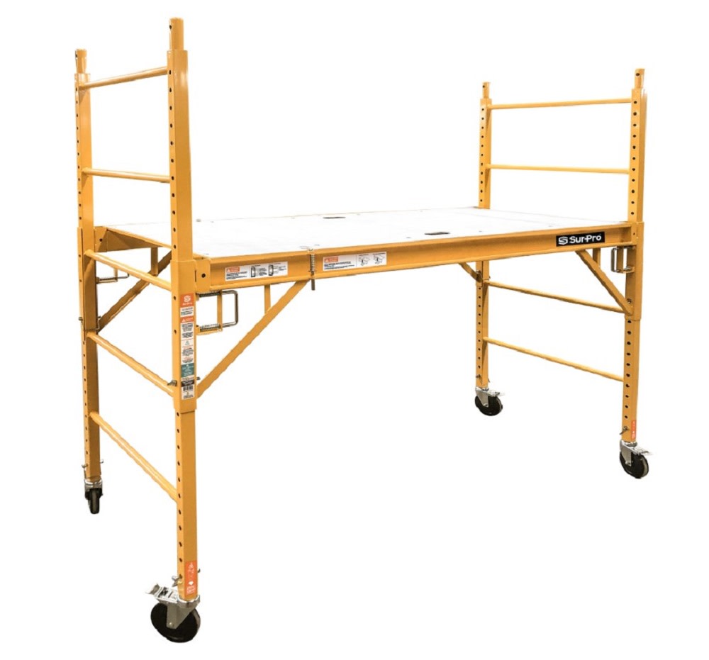 Magnum Tool Group 6and#8242; Stackable Bakers Scaffold with Walkboard - Intensery