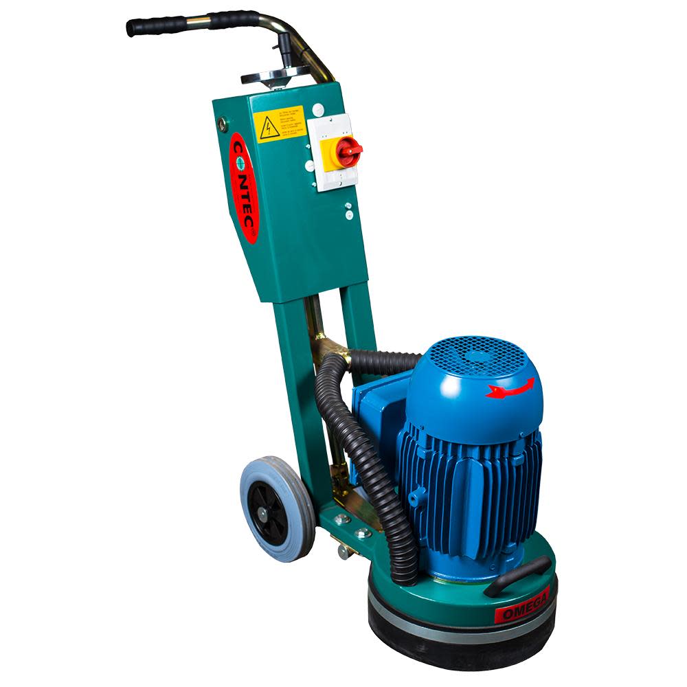 Contec Omega Heavy Duty Single Head Floor Grinder， 230V Single Phase - Intensery