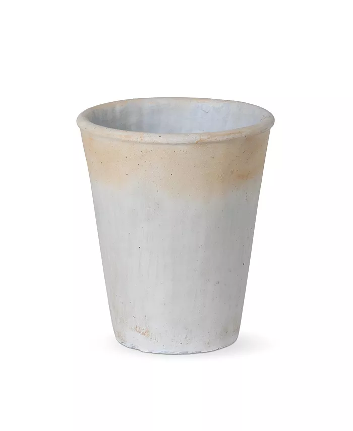 Park Hill Collection Distressed Concrete Tall Planter Medium - Intensery