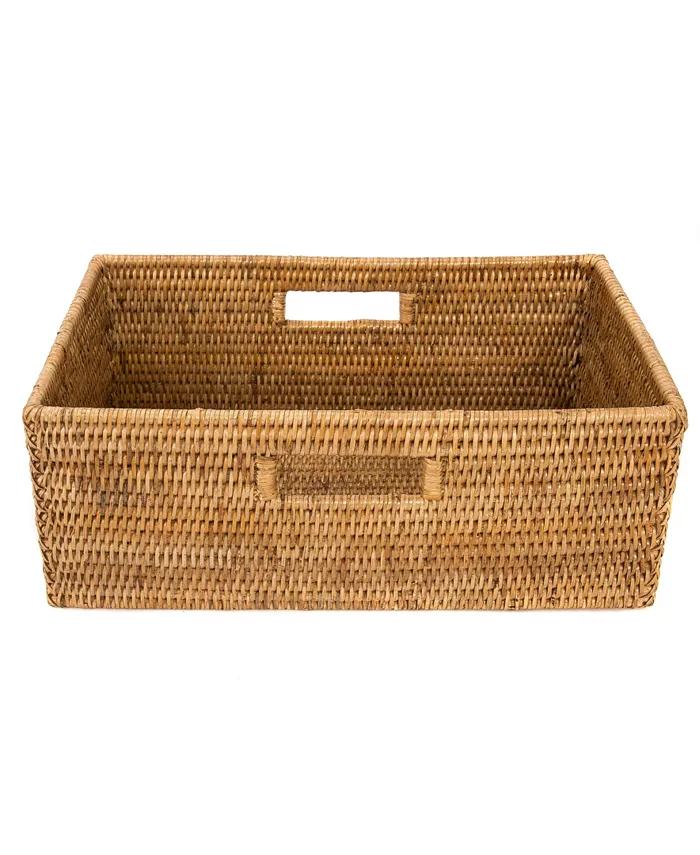 Artifacts Trading Company Rectangular Shelf Basket - Intensery