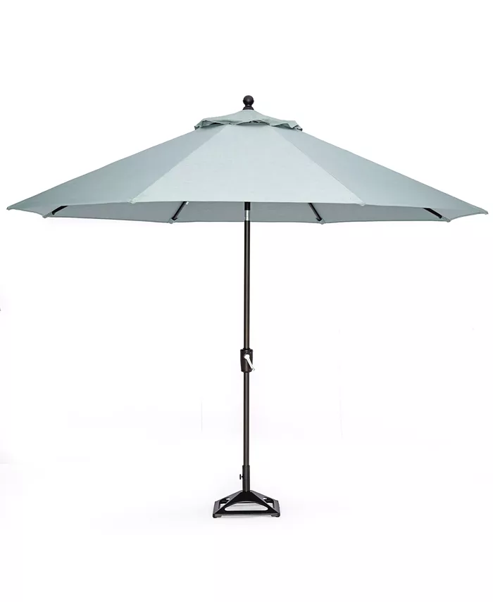 Agio Closeout! Stockholm  Outdoor 11' Umbrella  with Outdoor Fabric  and Base， Created for Macy's - Intensery
