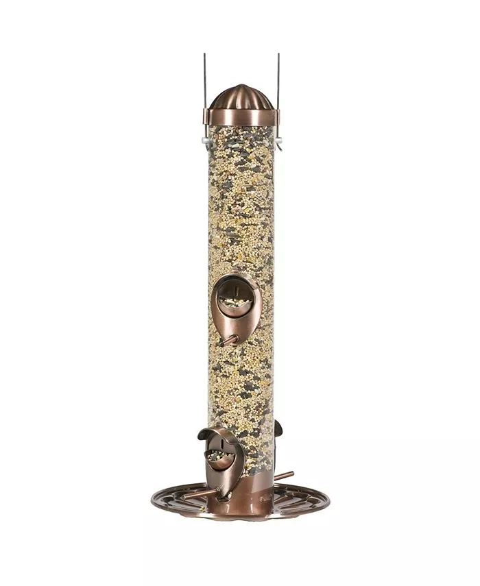 Perky-Pet 385-2 2-in-1 Wild Bird Seed Tubular Feeder 1 Pound Capacity - Intensery
