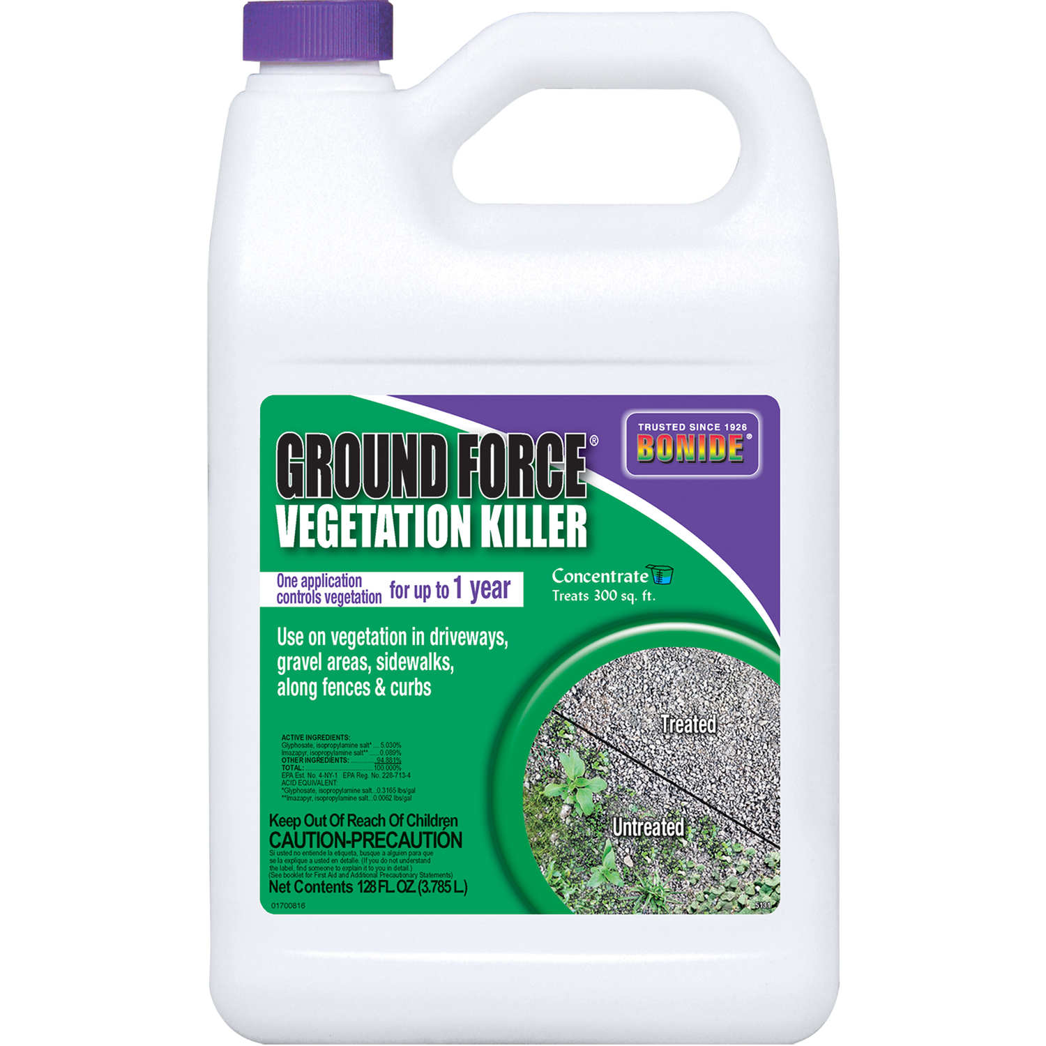 Bonide Ground Force Vegetation Killer Concentrate 128 oz - Intensery