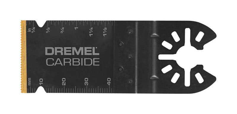 Dremel Multi-Max 1.5 in. L Carbide Oscillating Flush Cut Saw Blade 1 pk - Intensery