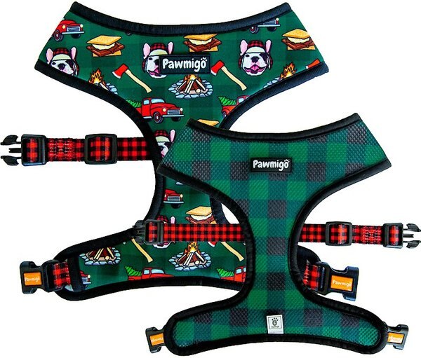 Pawmigo Lumbersnack Mesh Back Clip Dog Harness - Intensery
