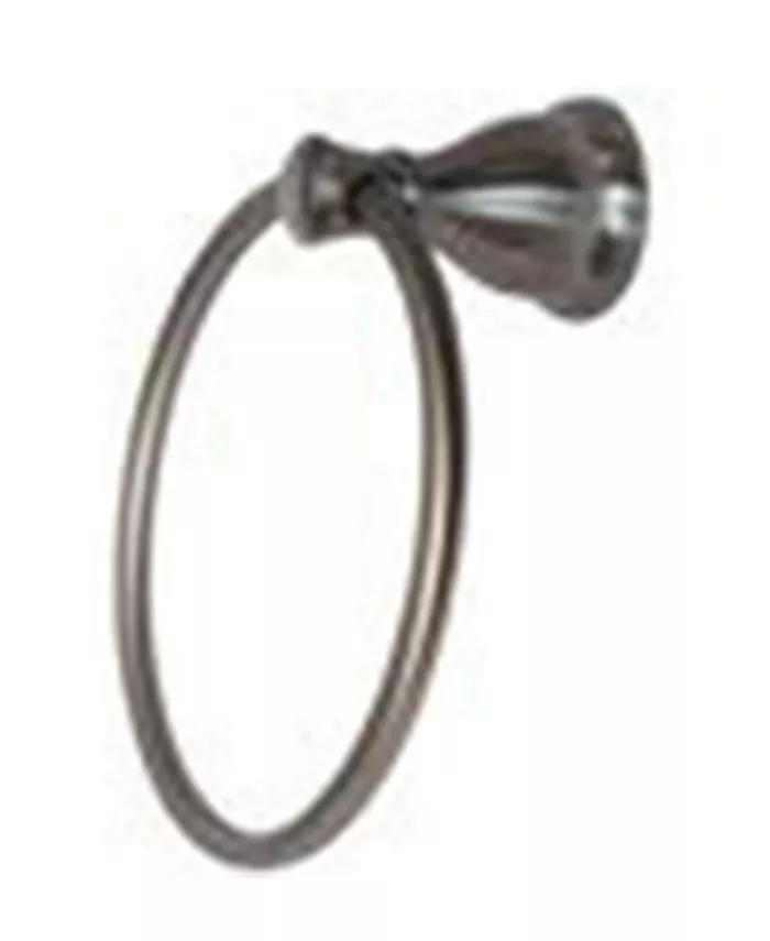 Arista Bath Products Arista Castilla Towel Ring Satin Nickel Finish - Intensery