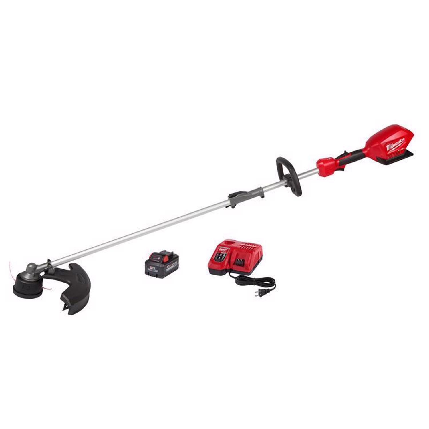 Milwaukee M18 FUEL Quik-Lok 2825-21ST 16 in. 18 V Battery String Trimmer Kit (Battery \u0026 Charger) - Intensery