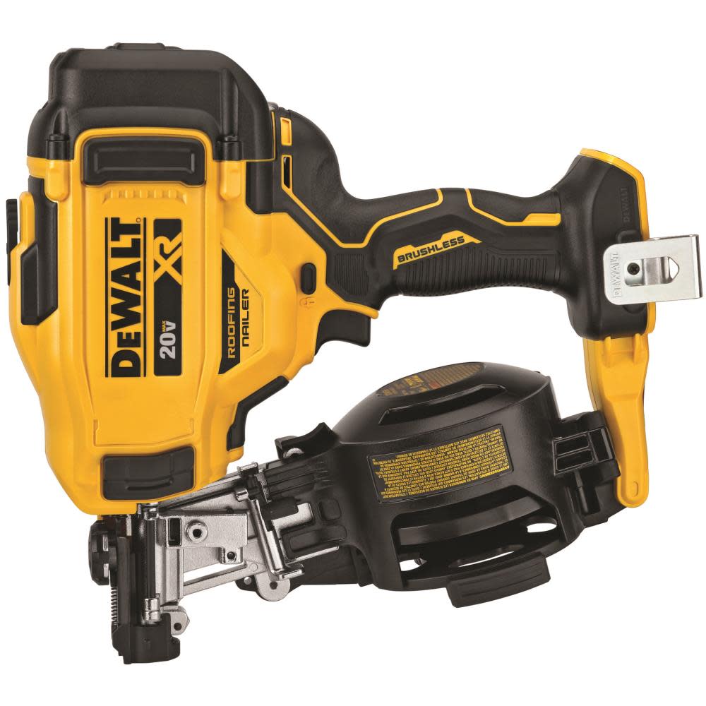 DEWALT 20V MAX* 15 Cordless Coil Roofing Nailer (Bare Tool) DCN45RNB from DEWALT - Intensery