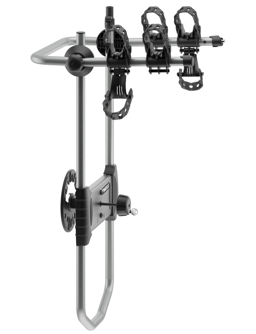 Thule Spare Me Silver/Black PRO Aluminum 1 Bike Spare Tire Bike Rack - Intensery