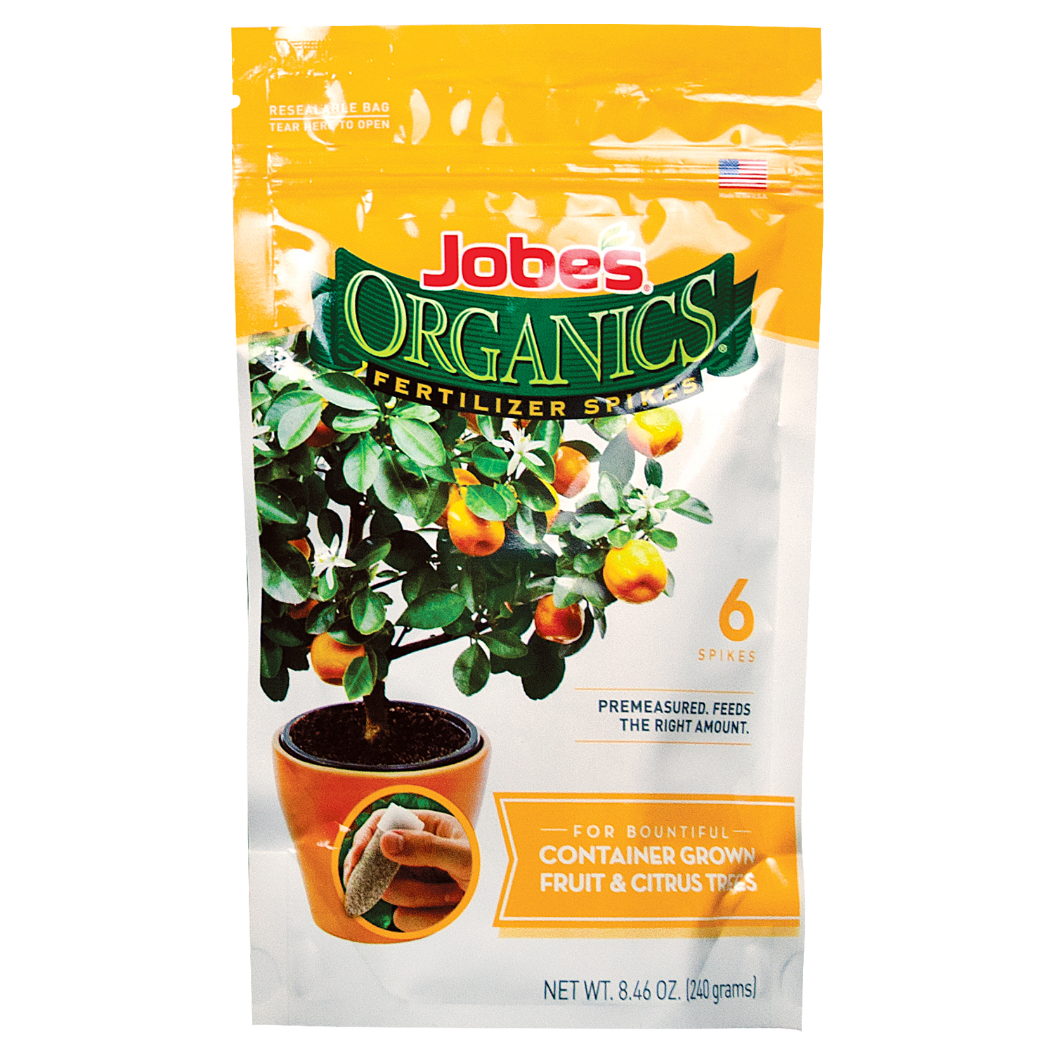 Jobe\u0027s Organic 3-5-5 Plant Fertilizer 6 pk - Intensery