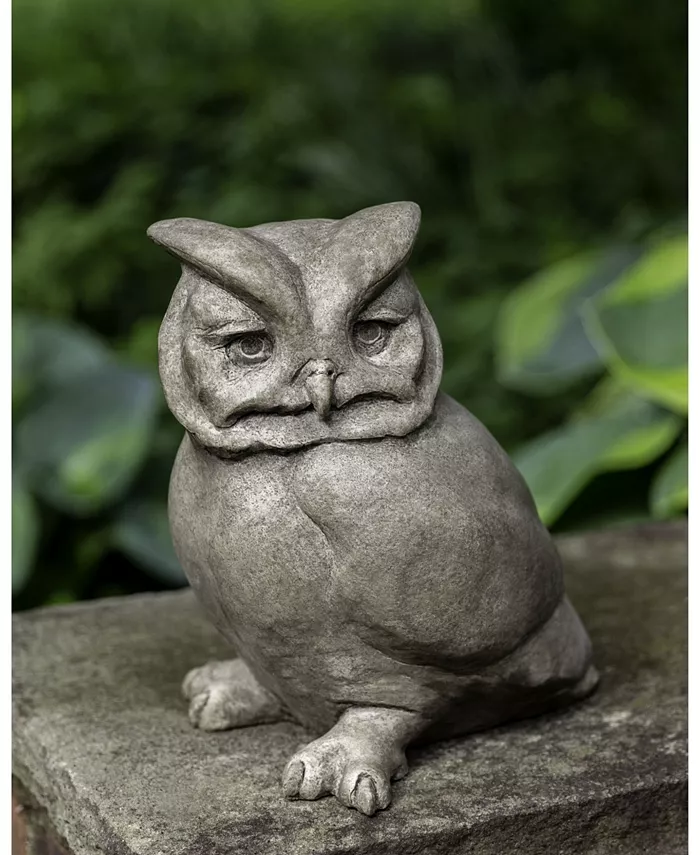 Campania International Hoot Owl Garden Statue - Intensery