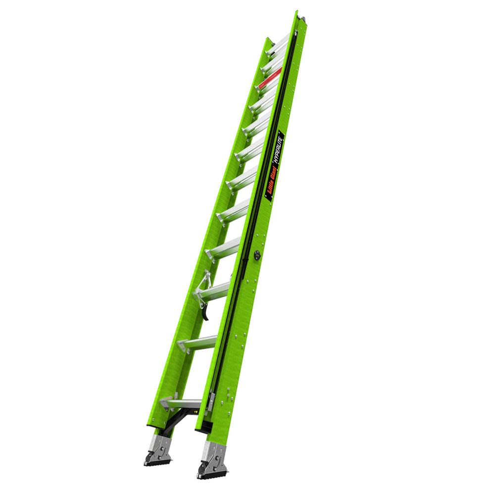 HyperLite 24 ft Type IAA Fiberglass Extension Ladder - Intensery