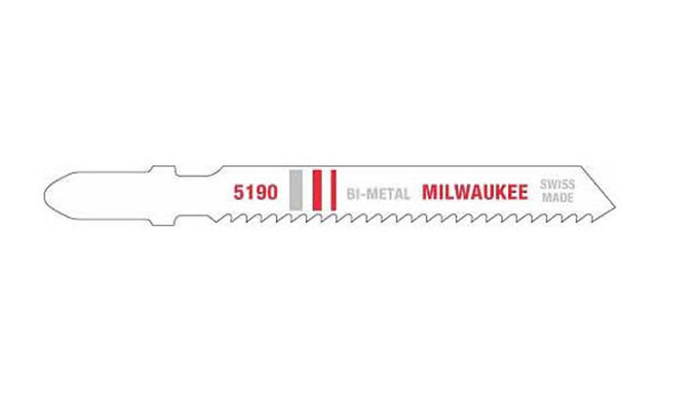 Milwaukee 3 in. 14 TPI Bi-Metal Jig Saw Blade 5PK 48-42-5190 from Milwaukee - Intensery