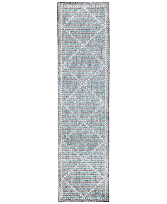 Liora Manne' Malibu Checker Diamond Area Rug - Intensery