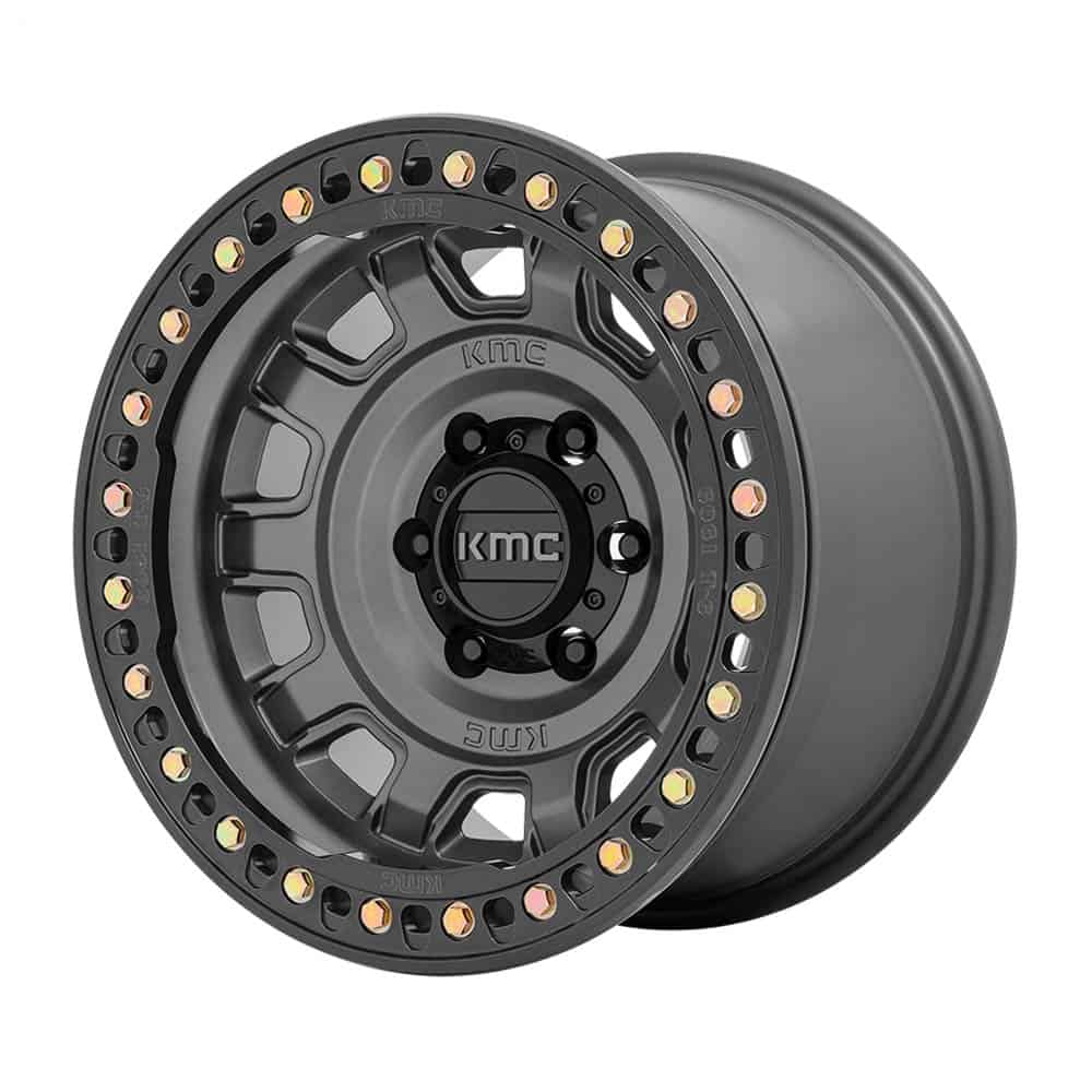 KMC KM236 TANK BEADLOCK KM236 17X9 5X5.0 ANTHRACITE -15MM - Intensery
