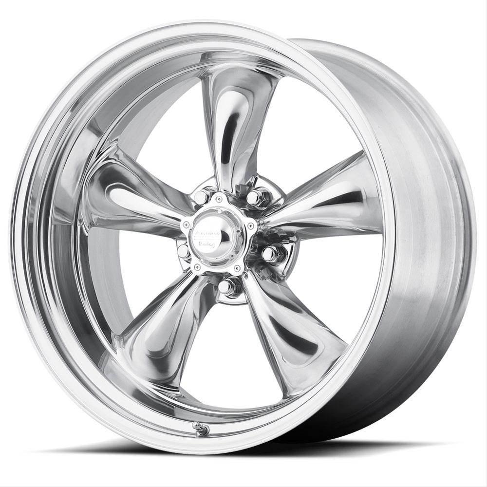 American Racing VN5152876 American Racing VN515 Polished Torq-Thrust II One-Piece Wheels - Intensery