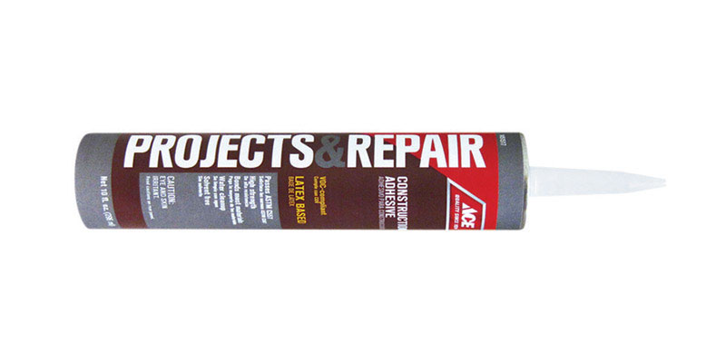 Ace Projects \u0026 Repair Construction Adhesive 10 oz - Intensery