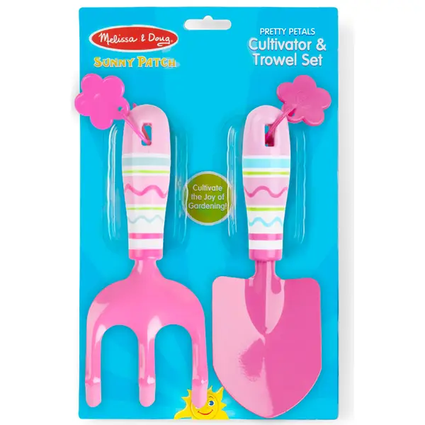 Melissa and Doug Pretty Petals Cultivator and Trowel Set - Intensery