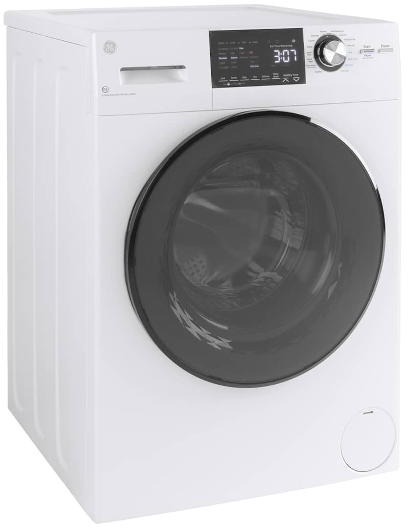 GE 2.4 Cu. Ft. White Front Load Washer/Condenser Dryer Combo - Intensery