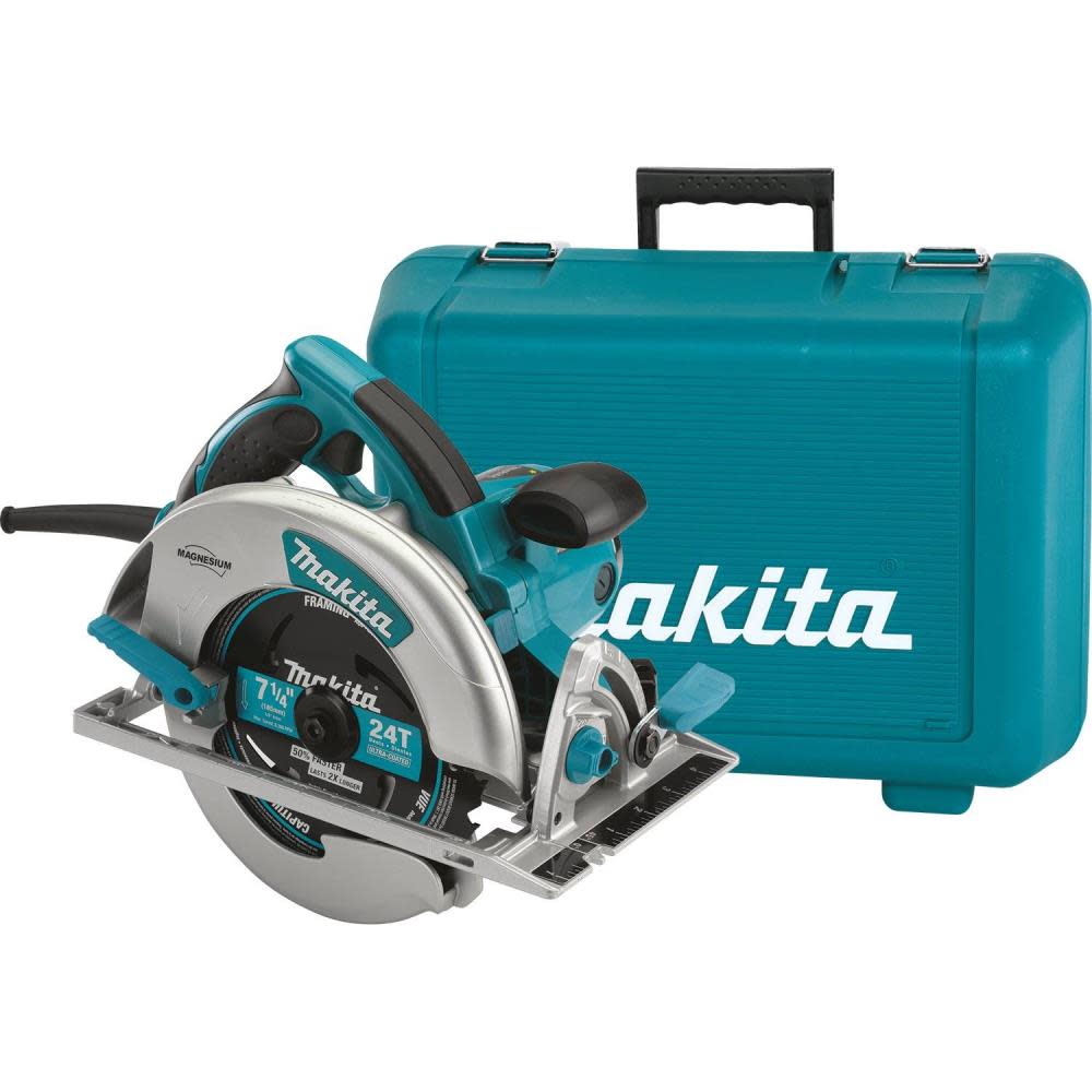7-1/4 In. Magnesium Circular Saw with L.E.D. Lights; Electric Brake. - Intensery