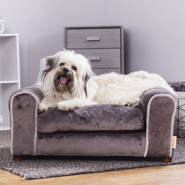 Moots Furry Sofa Lounge Orthopedic Elevated Cat and Dog Bed w/ Removable Cover - Intensery
