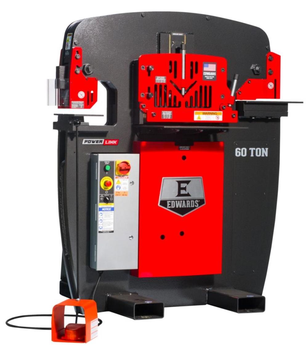 60 Ton Ironworker 3 Phase， 230v with PowerLink System Installed - Intensery