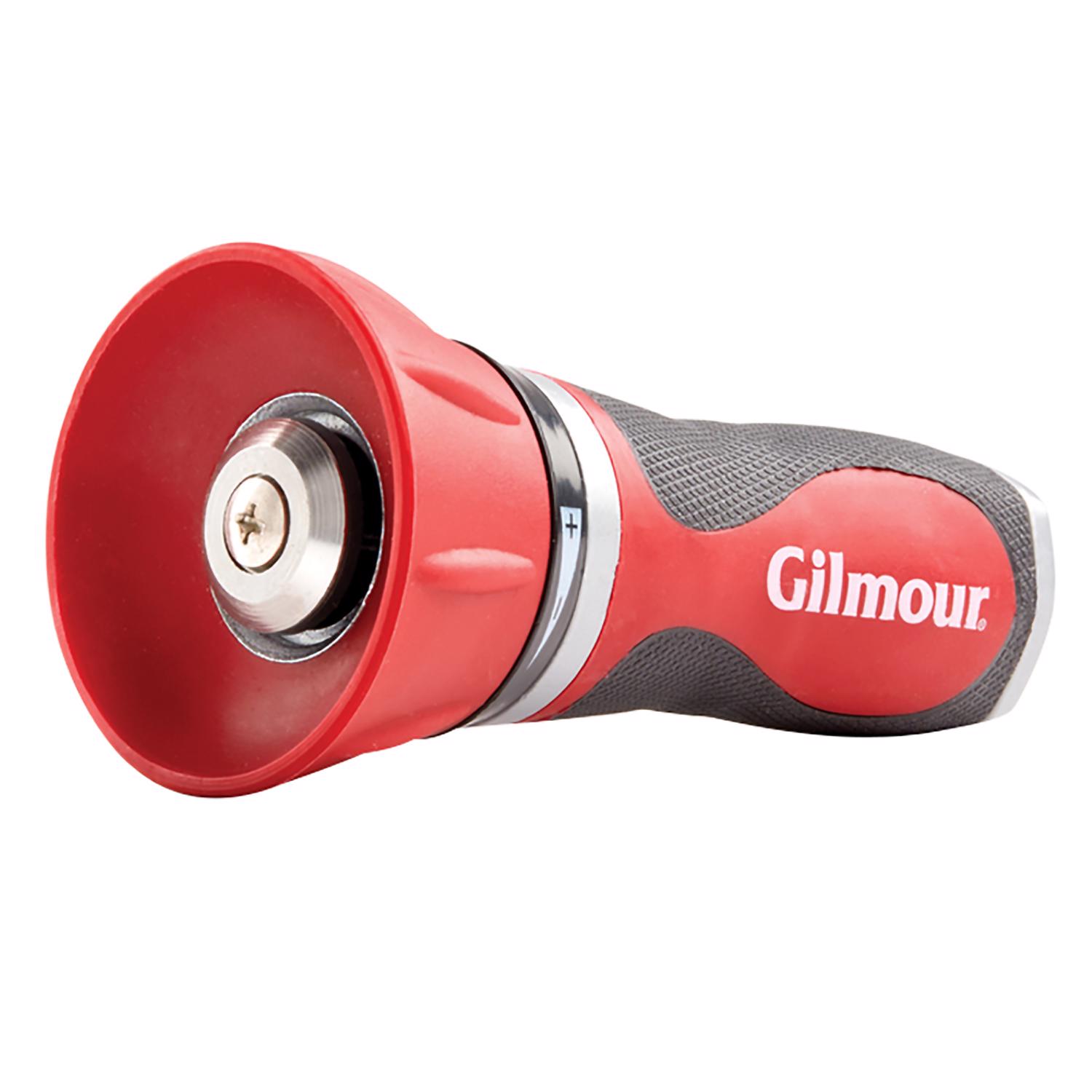 Gilmour 1 Pattern Adjustable Metal Fireman\u0027s Nozzle - Intensery