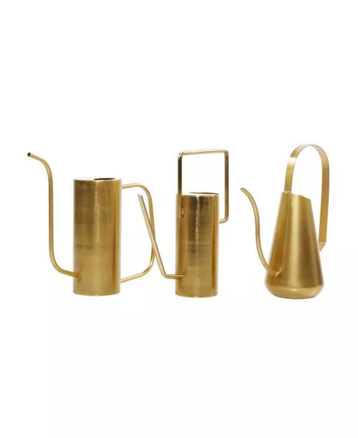 Rosemary Lane Metal Glam Planters， Set of 3 - Intensery
