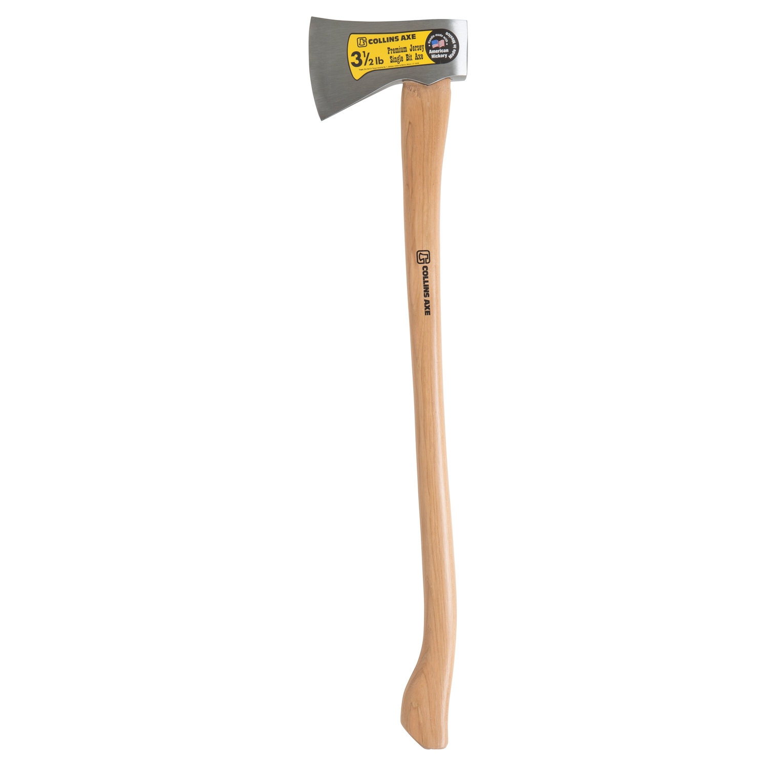 Collins 3.5 lb Single Bit Axe 35 in. Wood Handle - Intensery