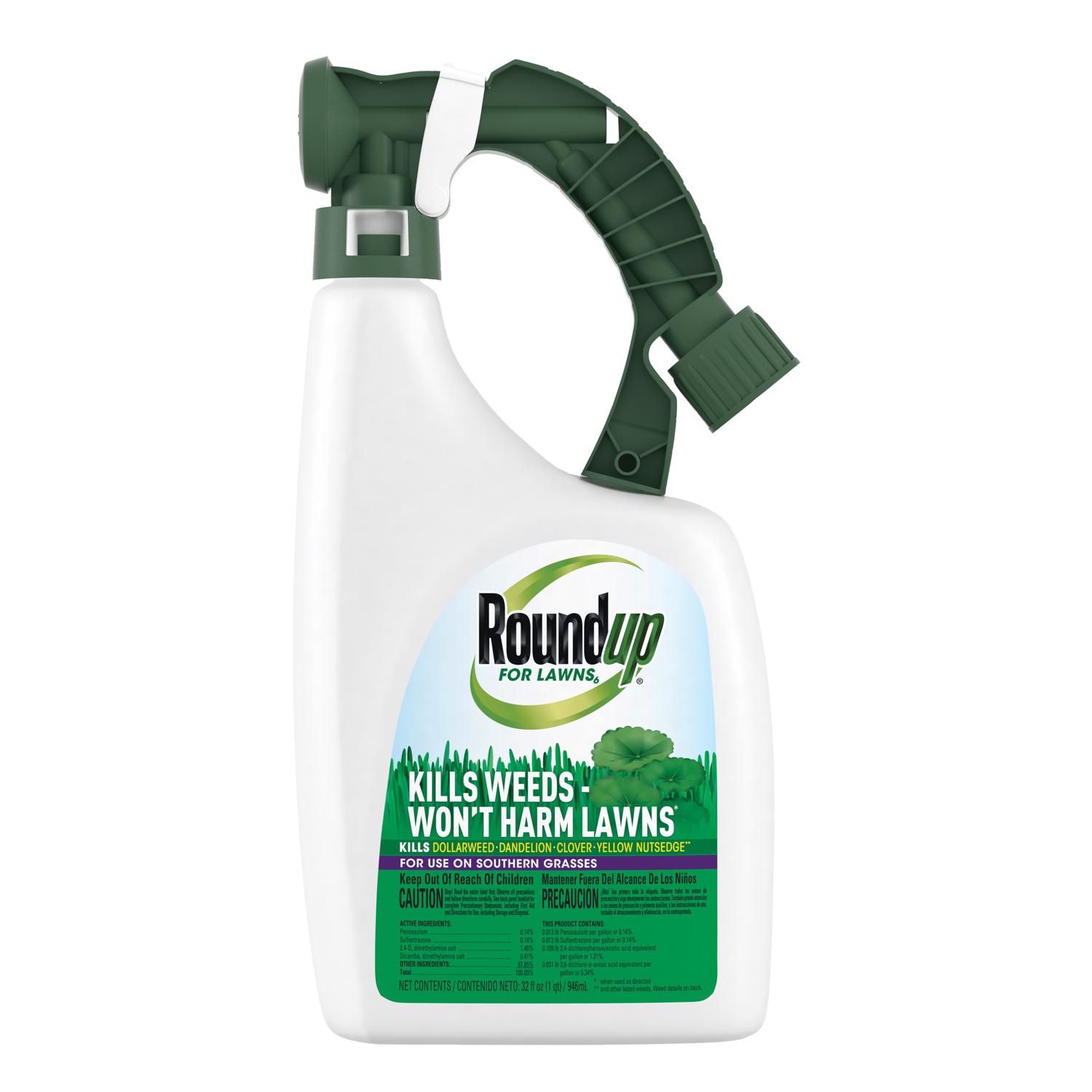 Roundup For Lawns6 Weed Killer RTS Hose-End Concentrate 32 oz - Intensery