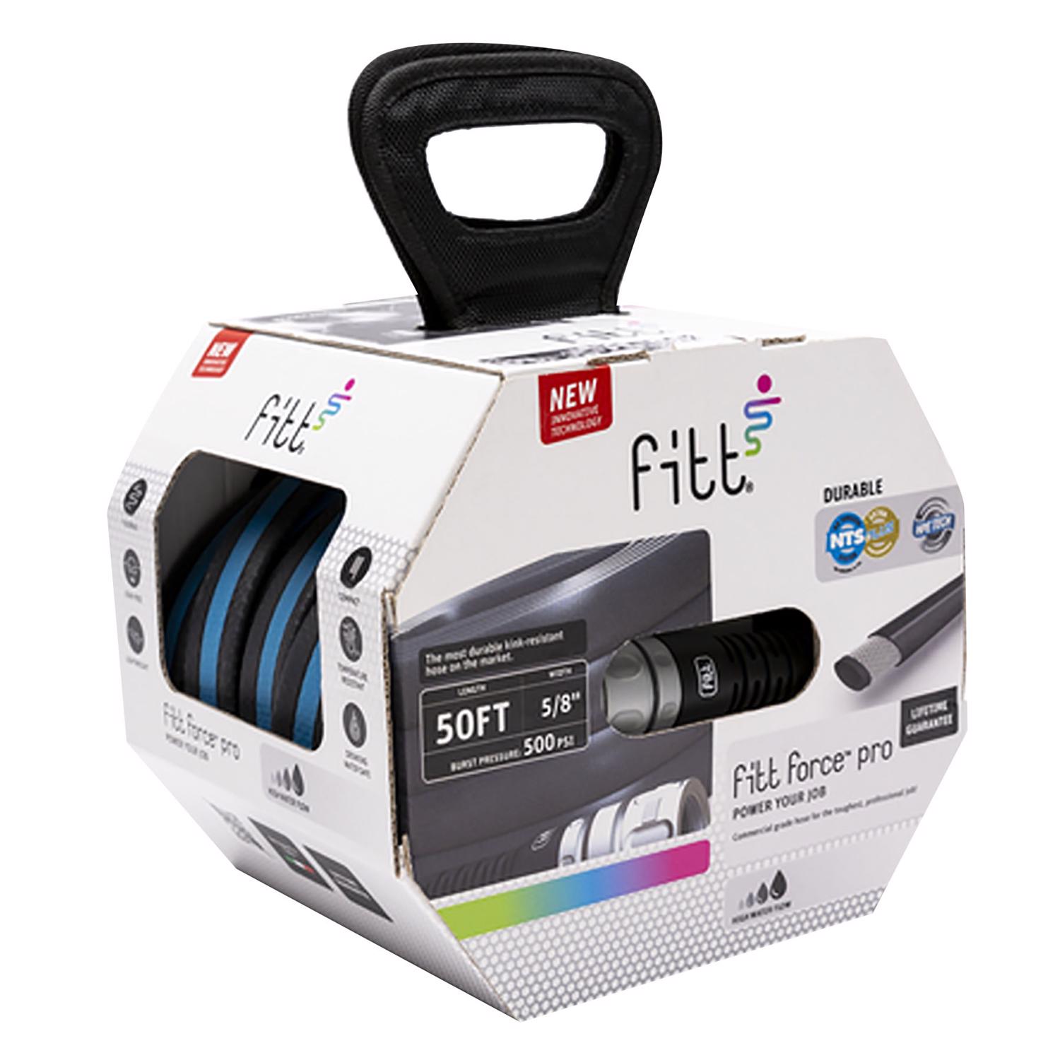 Fitt Force Pro 5/8 in. D X 50 ft. L Heavy Duty Premium Grade Garden Hose - Intensery