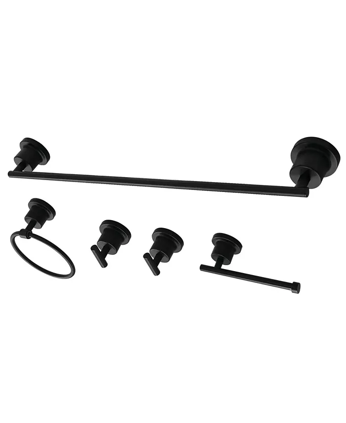 Kingston Brass Modern Concord 5-Pc. Bathroom Accessory Set - Intensery