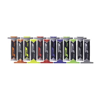 Progrip 788GYYLBK PROGRIP 788 MX Slim Triple Density Grips - Intensery