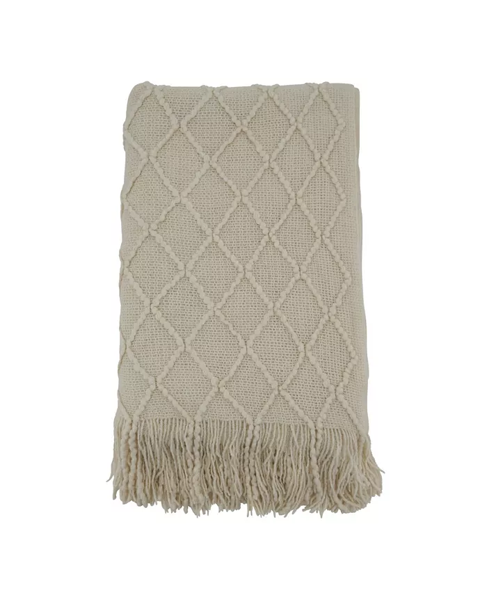 Saro Lifestyle Knitted Throw Blanket - Intensery