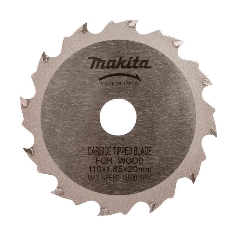 Makita 4-3/8 in. D X 20 mm N/A Carbide Tipped Circular Saw Blade 12 teeth - Intensery