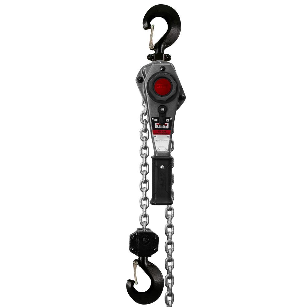 JET JLH-150-15PSH 1-1/2T Lever Hoist 15Ft. Lift Ship Yard Hooks 376802 from JET - Intensery