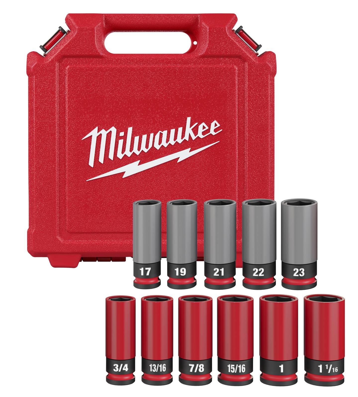 Milwaukee Tool 49-66-7833 Milwaukee SHOCKWAVE Impact Duty Lug Nut Sockets - Intensery