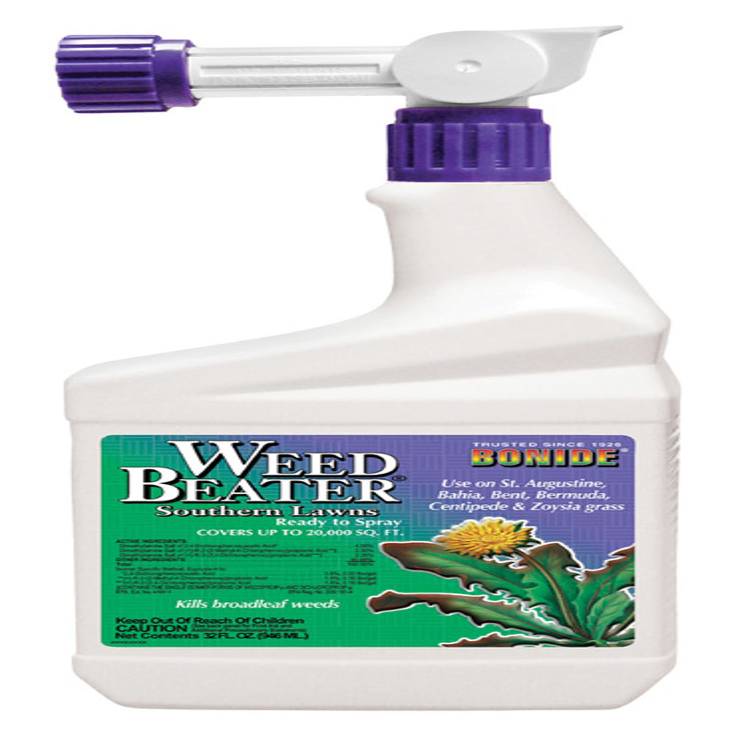 Bonide Weed Beater Broadleaf Killer RTS Hose-End Concentrate 32 oz - Intensery