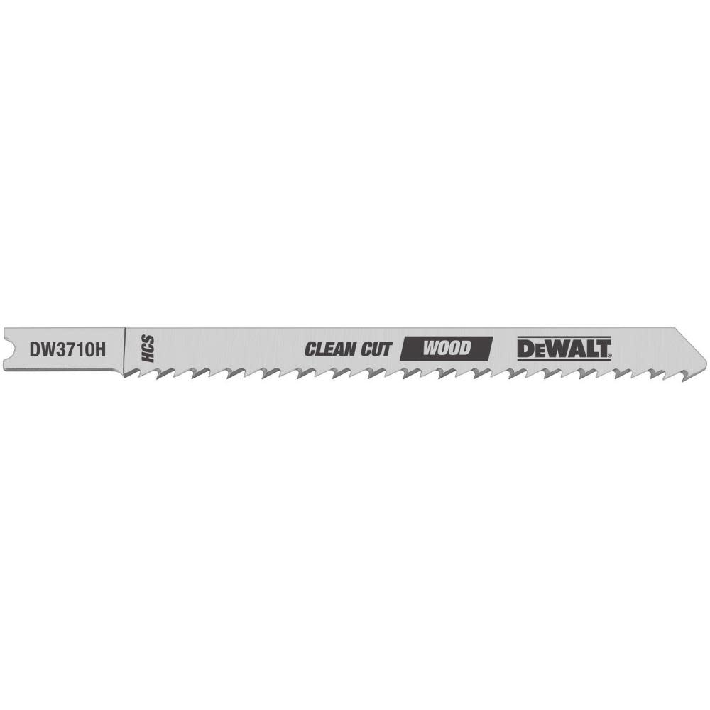 DEWALT 4 In. 10 TPI U-Shank Jig Saw Blades (5) DW3710-5 from DEWALT - Intensery